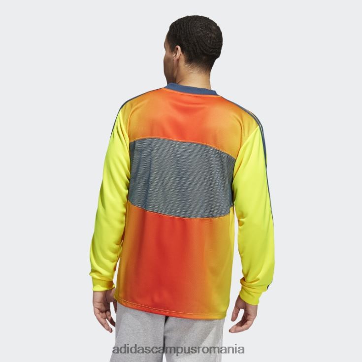 adidas campus romania tricou galben de portar bărbați galben J266N27354
