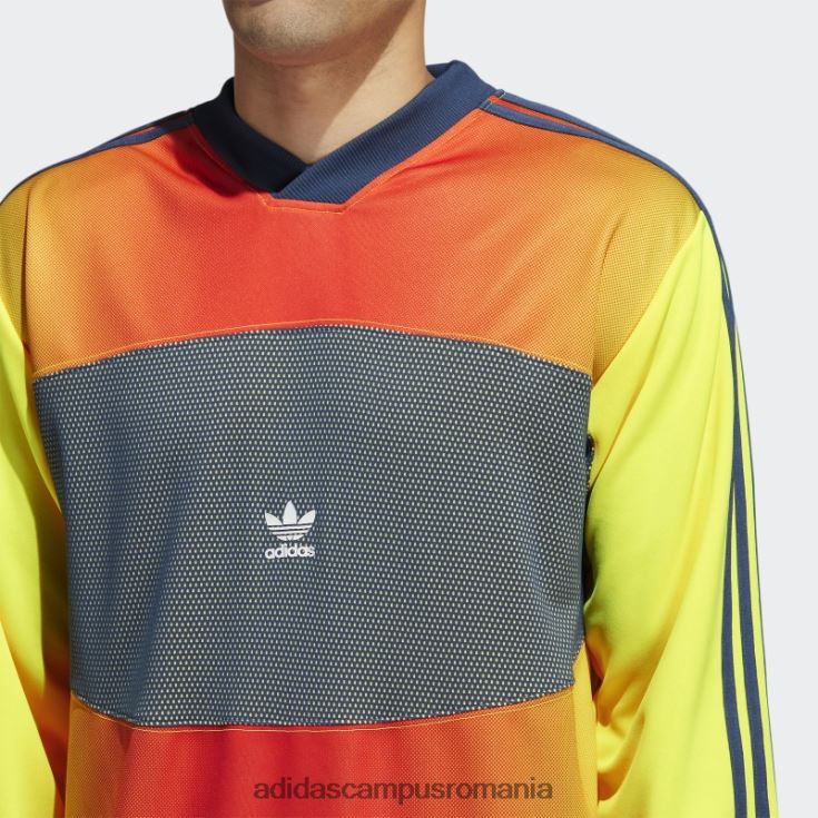 adidas campus romania tricou galben de portar bărbați galben J266N27354