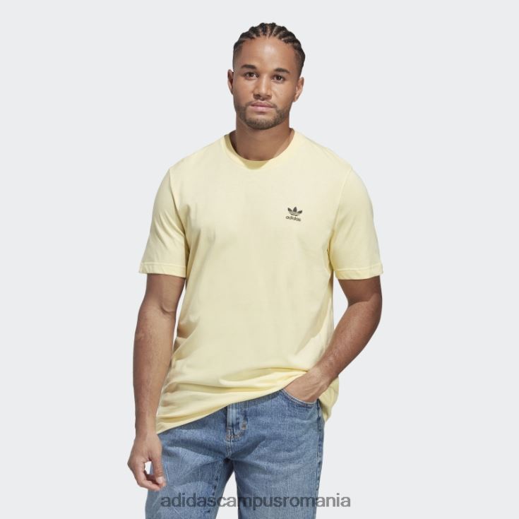 adidas campus romania tricou galben trefoil essentials bărbați galben J266N214500
