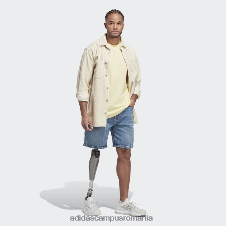 adidas campus romania tricou galben trefoil essentials bărbați galben J266N214500