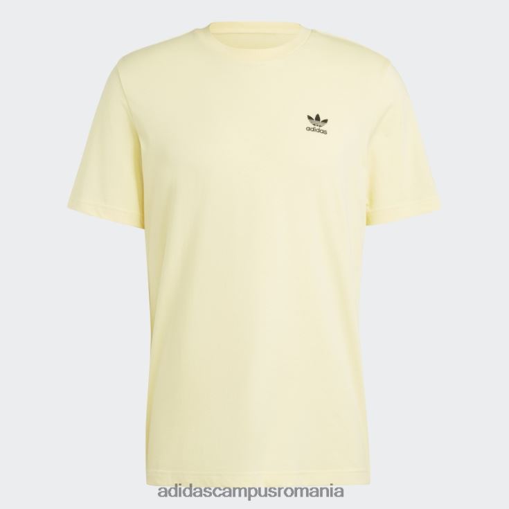 adidas campus romania tricou galben trefoil essentials bărbați galben J266N214500