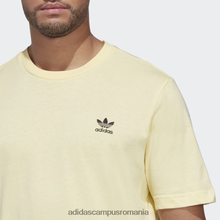 adidas campus romania tricou galben trefoil essentials bărbați galben J266N214500