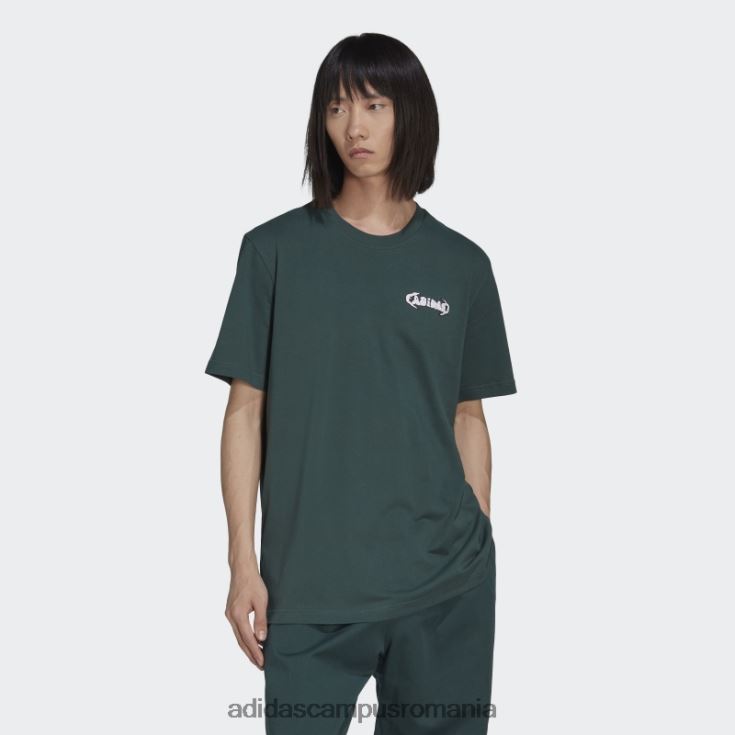 adidas campus romania tricou grafic campus verde mineral bărbați verde mineral J266N27130