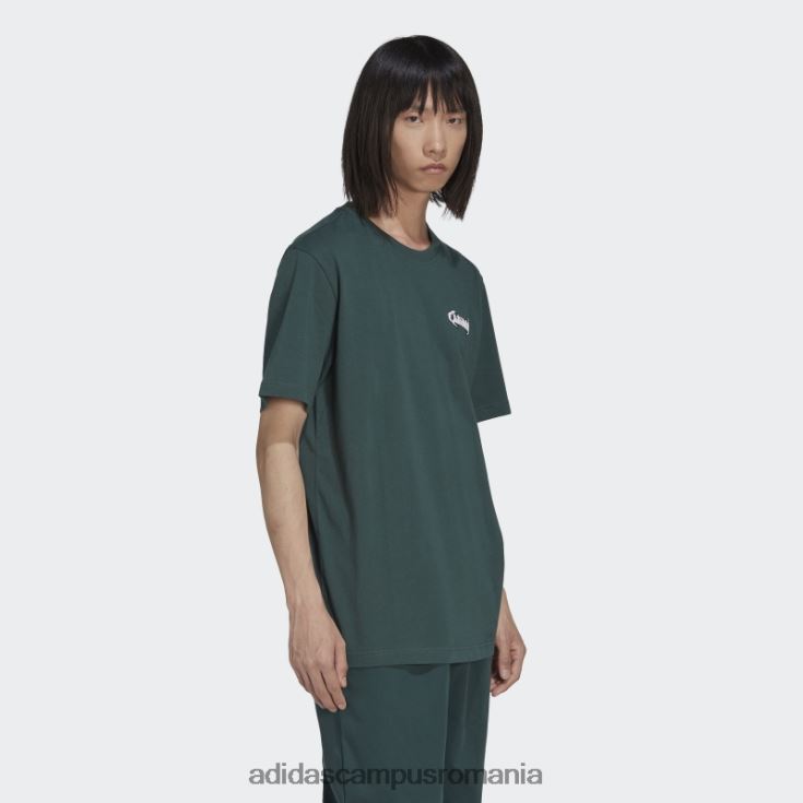 adidas campus romania tricou grafic campus verde mineral bărbați verde mineral J266N27130
