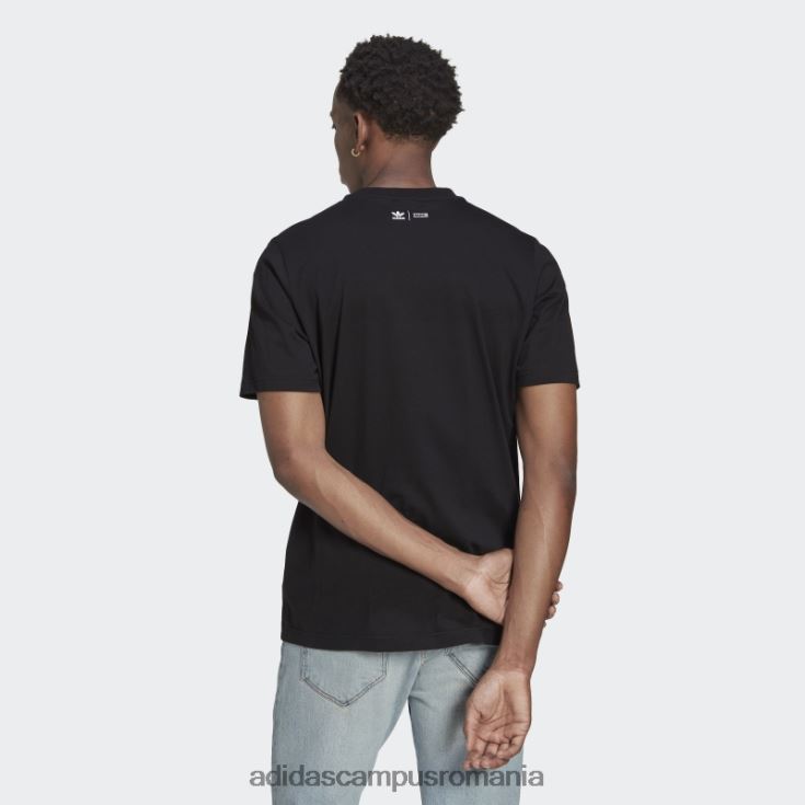 adidas campus romania tricou grafic disney negru bărbați negru J266N214605