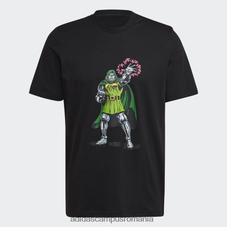 adidas campus romania tricou grafic disney negru bărbați negru J266N214605