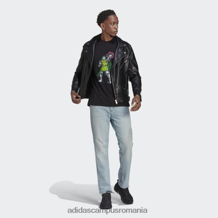 adidas campus romania tricou grafic disney negru bărbați negru J266N21513