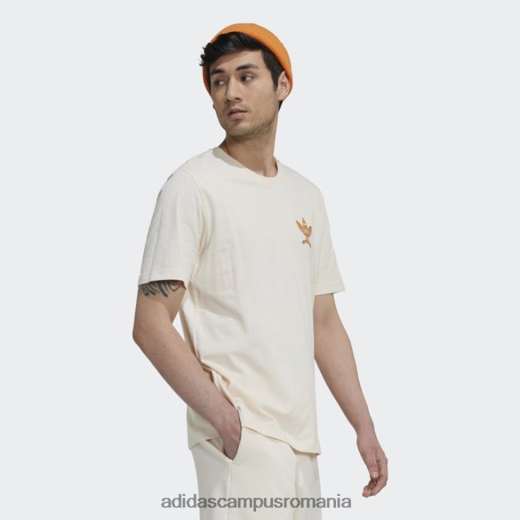 adidas campus romania tricou grafic distractiv alb adidas bărbați alb negru J266N214754