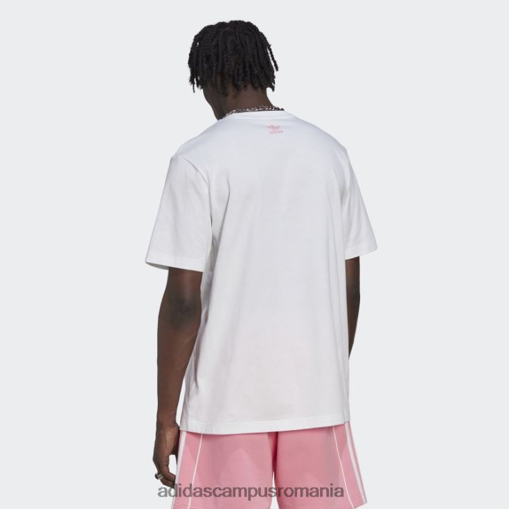 adidas campus romania tricou grafic rekive speed trefoil alb bărbați alb J266N214821
