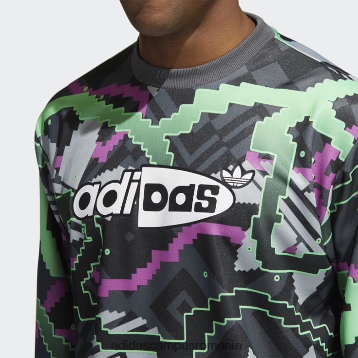 adidas campus romania tricou gri de portar hipersport bărbați gri J266N27319