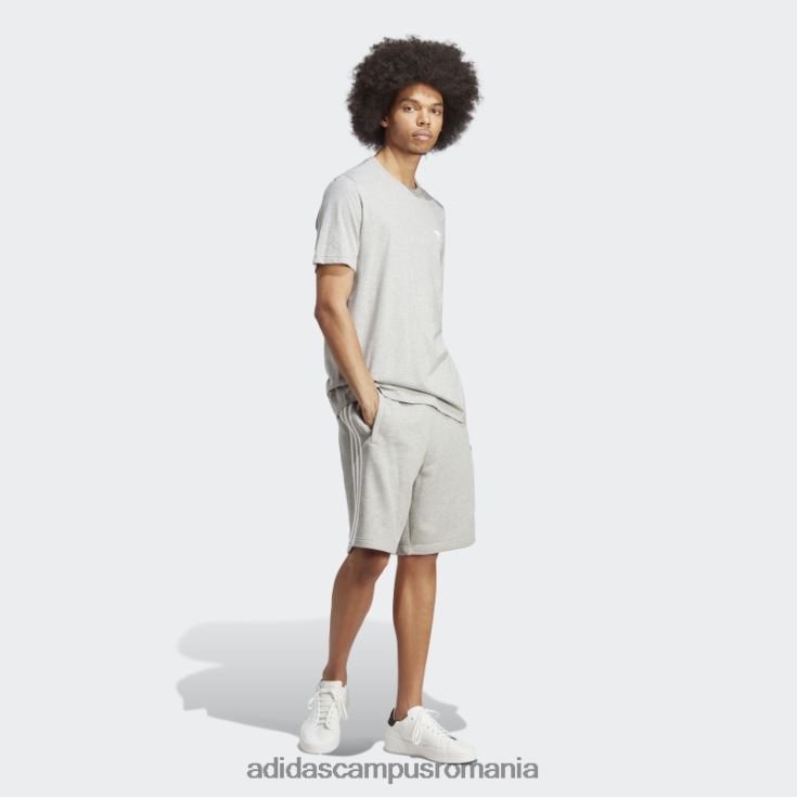 adidas campus romania tricou gri mediu trefoil essentials fashion bărbați gri mediu J266N2837