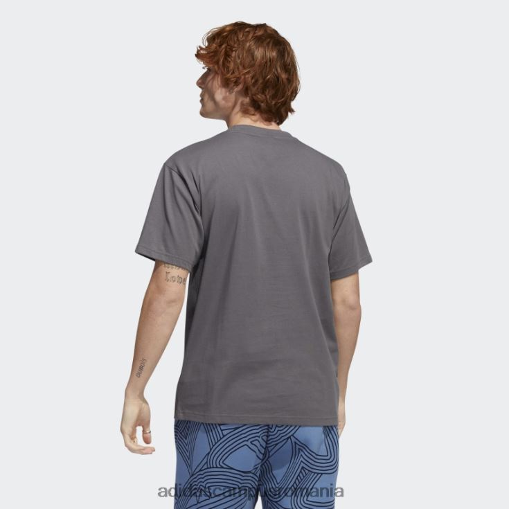 adidas campus romania tricou hypersport multi trefoil gri bărbați gri J266N27268