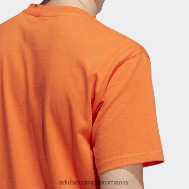 adidas campus romania tricou hypersport multi trefoil portocaliu bărbați portocale J266N27352