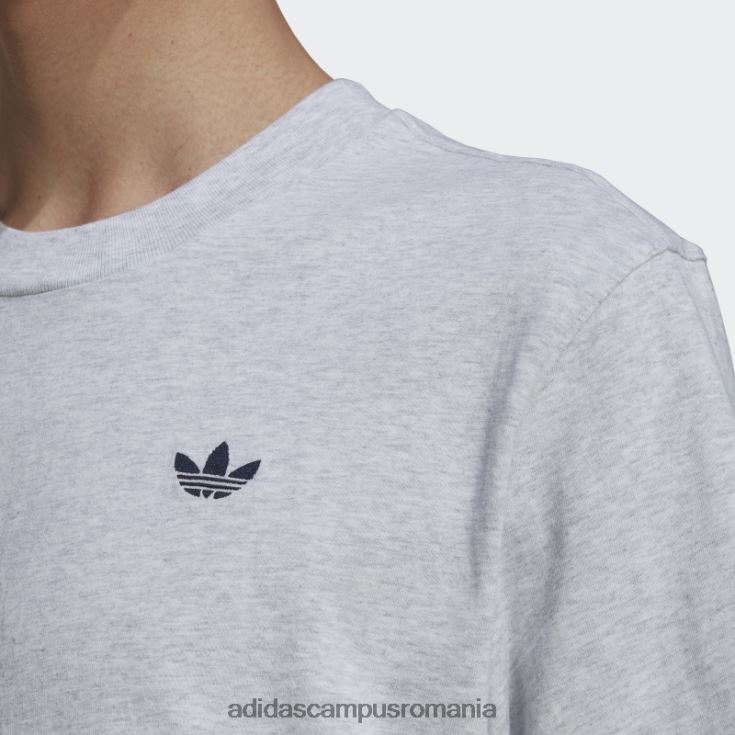adidas campus romania tricou largi de varsity gri deschis bărbați erica gri deschis J266N21630