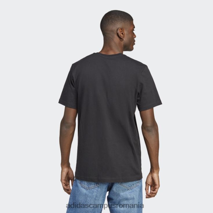 adidas campus romania tricou marca key city london negru bărbați negru J266N214846