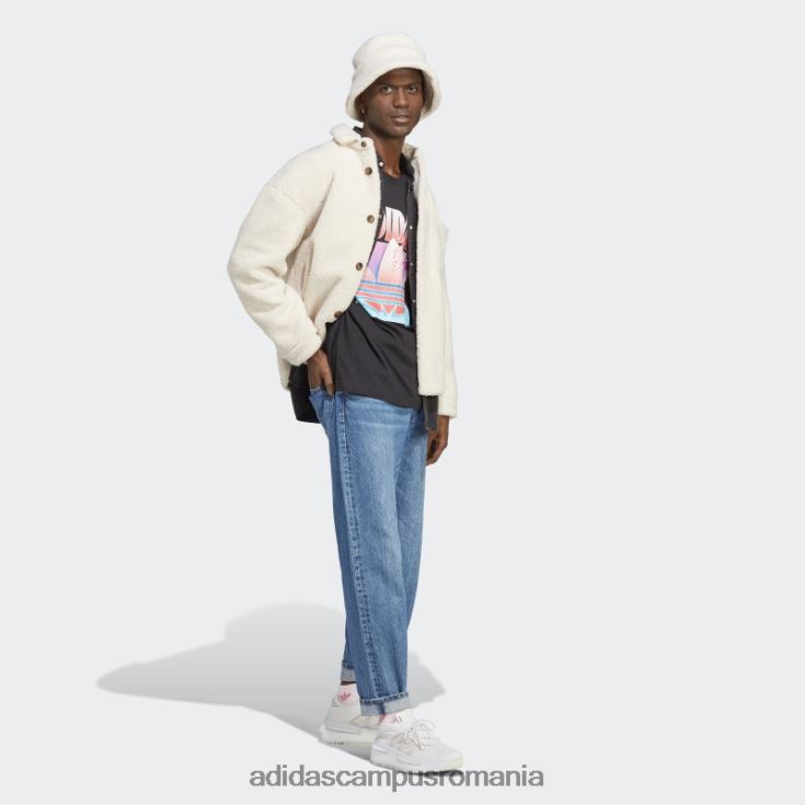 adidas campus romania tricou marca key city london negru bărbați negru J266N214846