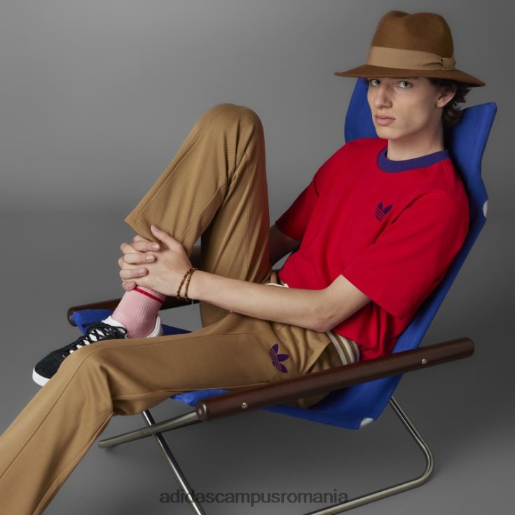 adidas campus romania tricou mare trefoil adicolor anii 70 stacojiu bărbați stacojiu J266N214831