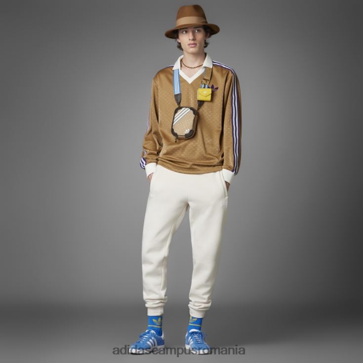 adidas campus romania tricou maro desert adicolor heritage now vintage cu mânecă lungă bărbați desert maro J266N26695
