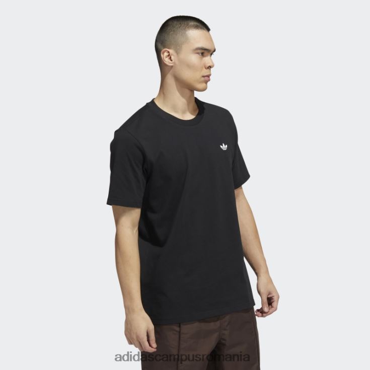 adidas campus romania tricou negru cu logo skateboarding 4.0 (neutru de gen) adidas bărbați alb negru J266N25505