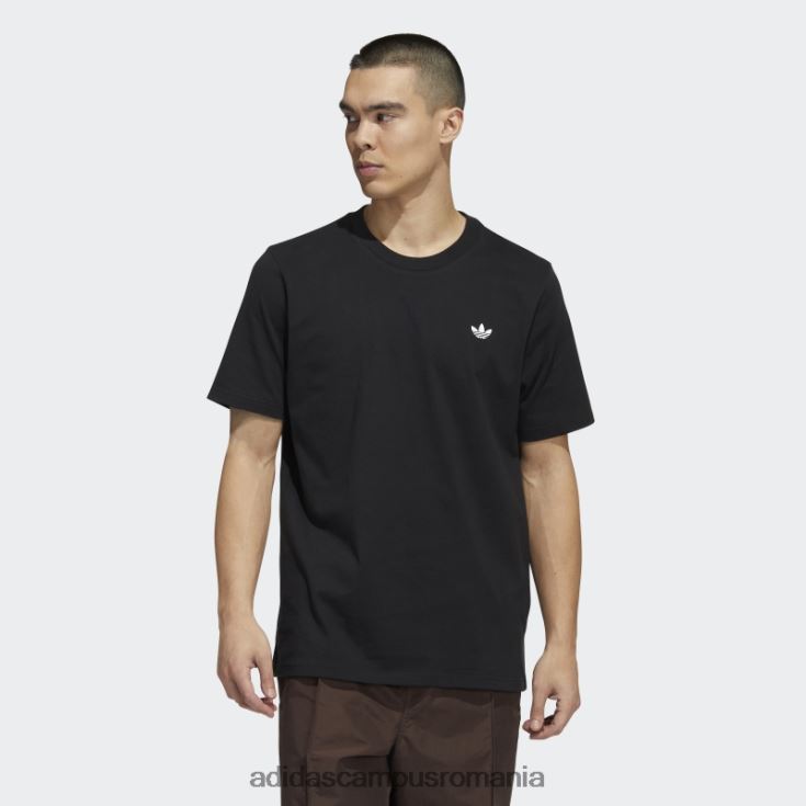 adidas campus romania tricou negru cu logo skateboarding 4.0 (neutru de gen) bărbați alb negru J266N214297