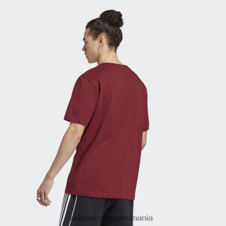 adidas campus romania tricou roșu cu mânecă scurtă rifta metro bărbați roșu J266N25528