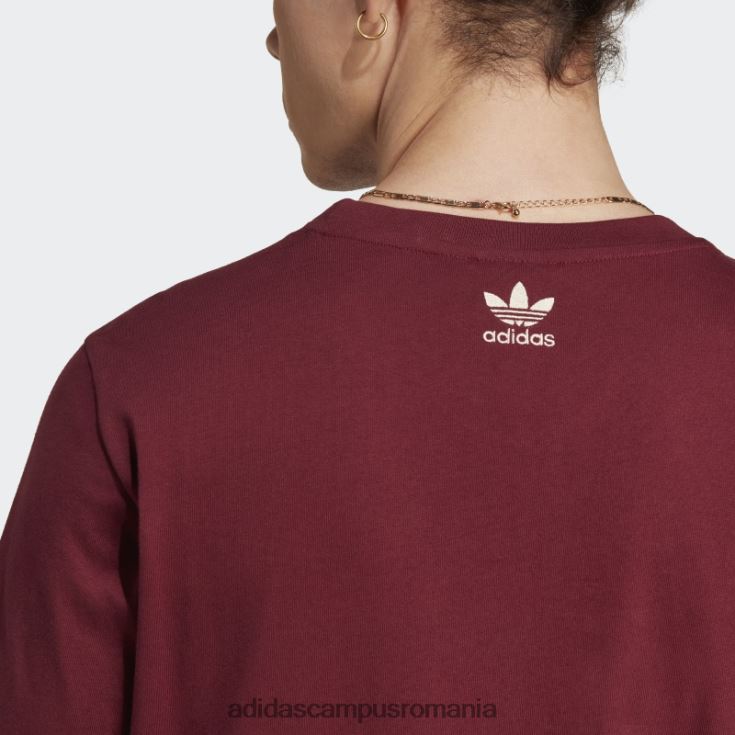 adidas campus romania tricou roșu de arhivă grafică adidas bărbați roșu J266N25781