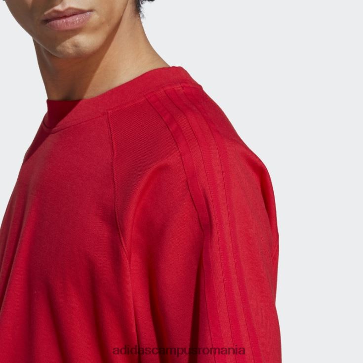 adidas campus romania tricou scarlet essentials bărbați stacojiu J266N25123