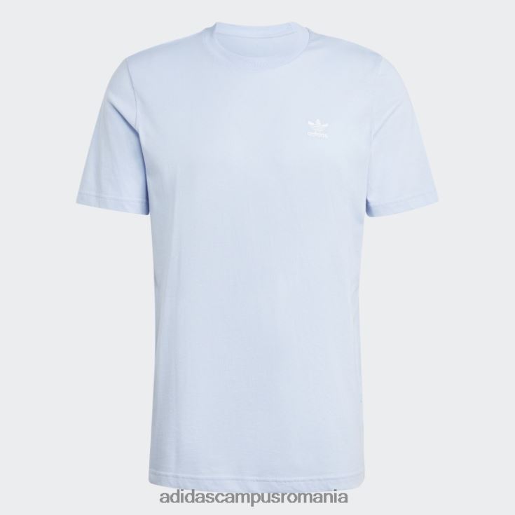 adidas campus romania tricou trefoil essentials albastru zori bărbați zori albastre J266N214516