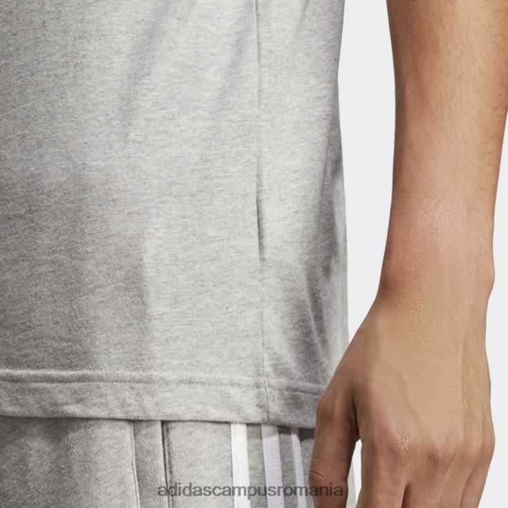 adidas campus romania tricou trefoil essentials gri mediu bărbați gri mediu J266N213258