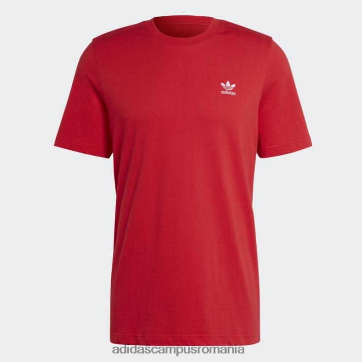 adidas campus romania tricou trefoil essentials stacojiu bărbați stacojiu J266N213879
