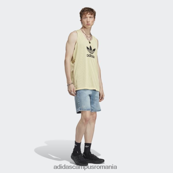 adidas campus romania tricou trifoil de baschet galben adicolor clasics adidas bărbați galben/negru J266N24833