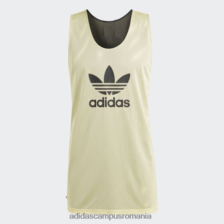 adidas campus romania tricou trifoil de baschet galben adicolor clasics adidas bărbați galben/negru J266N24833