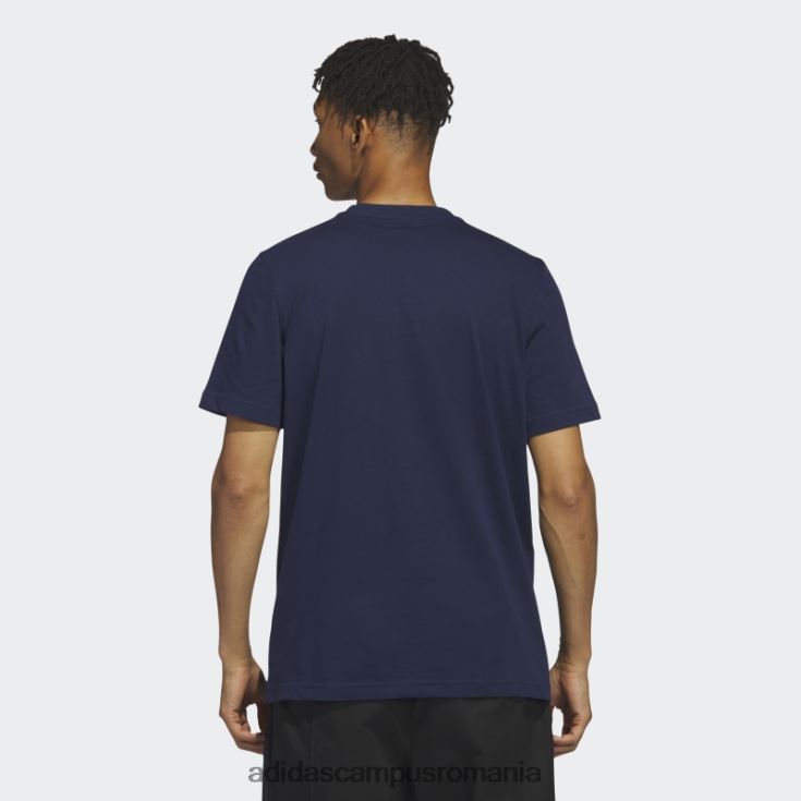 adidas campus romania tricou trifoil night indigo adicolor classics bărbați indigo de noapte J266N2766