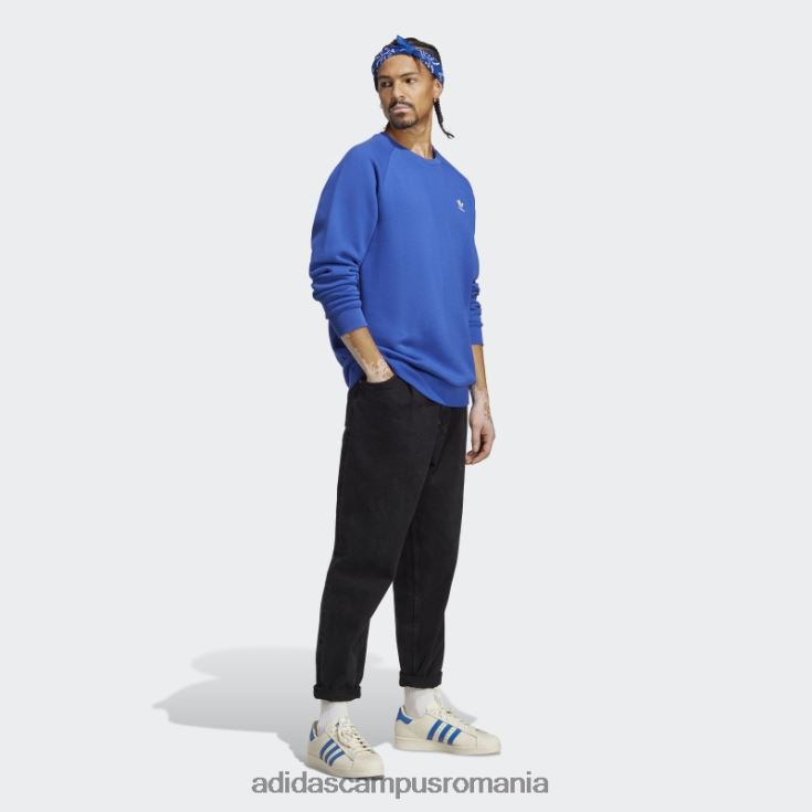 adidas campus romania trifoil albastru essentials hanorac cu gât roșu adidas bărbați albastru J266N2963