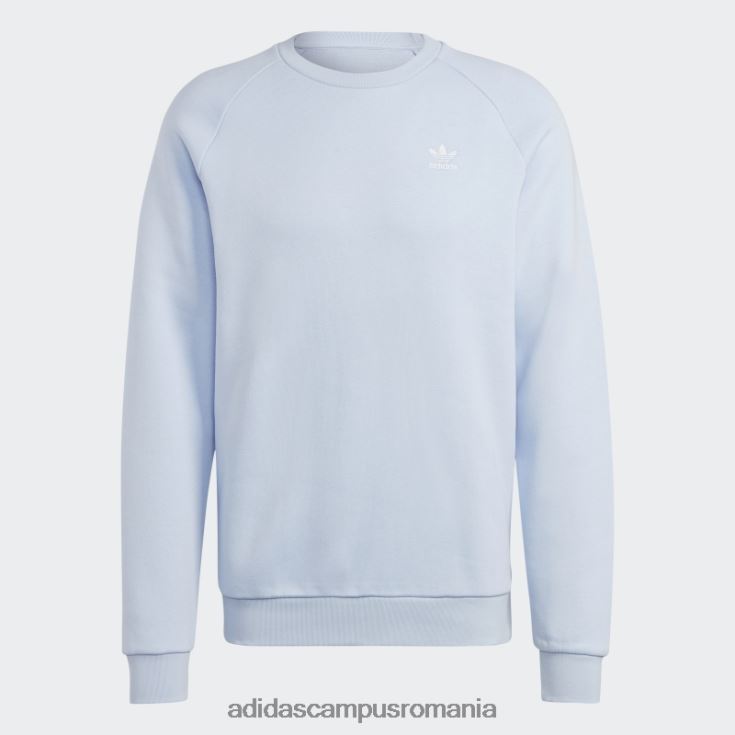 adidas campus romania trifoil essentials hanorac cu gât albastru albastru bărbați zori albastre J266N214527