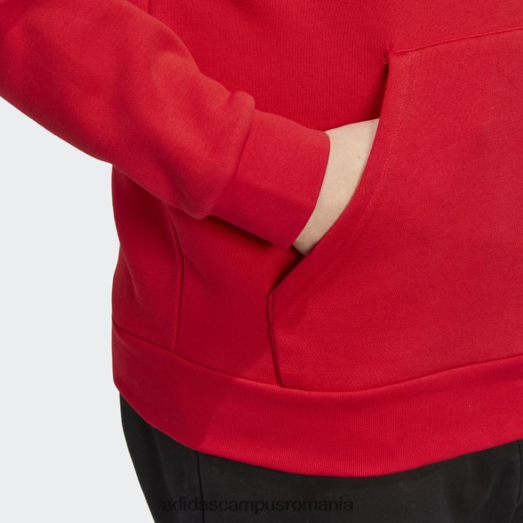 adidas campus romania trifoil essentials hanorac stacojiu bărbați stacojiu J266N26991