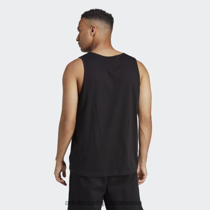 adidas campus romania trifoil essentials maiou negru bărbați negru J266N213141