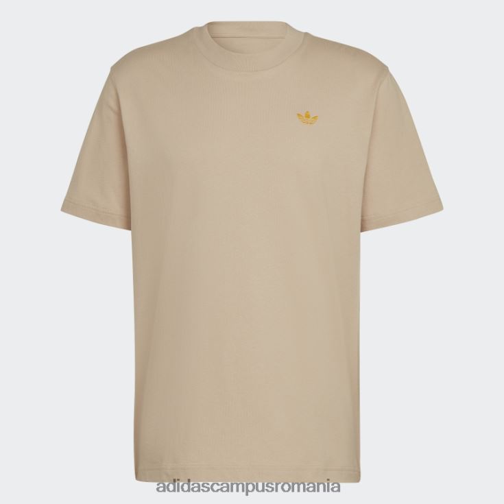 adidas campus romania varsity loose tee bej bărbați bej J266N21327