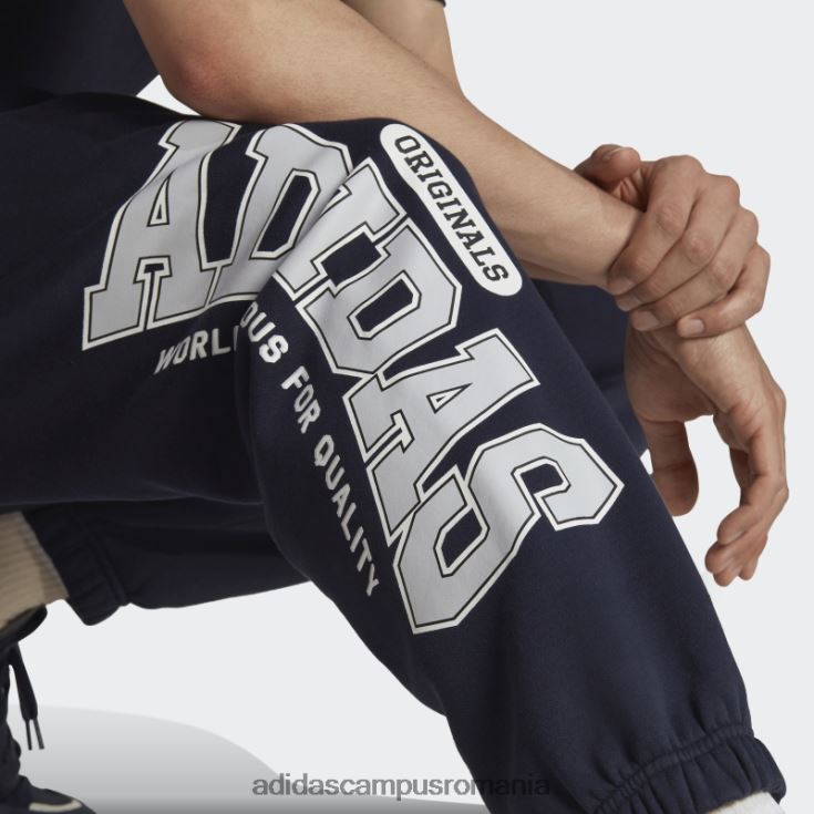 adidas campus romania varsity sweat joggers cerneală bărbați cerneală J266N214624