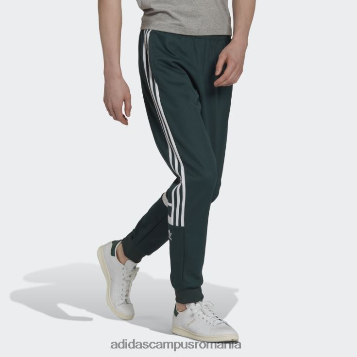 adidas campus romania verde mineral adicolor classics cut line pantaloni bărbați verde mineral J266N26707