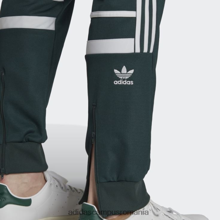 adidas campus romania verde mineral adicolor classics cut line pantaloni bărbați verde mineral J266N26707