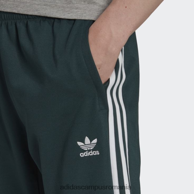 adidas campus romania verde mineral adicolor classics cut line pantaloni bărbați verde mineral J266N26707