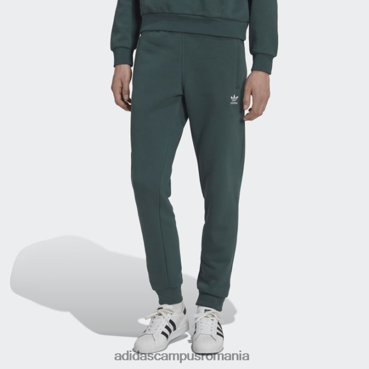 adidas campus romania verde mineral adicolor essentials pantaloni trefoil bărbați verde mineral J266N26916