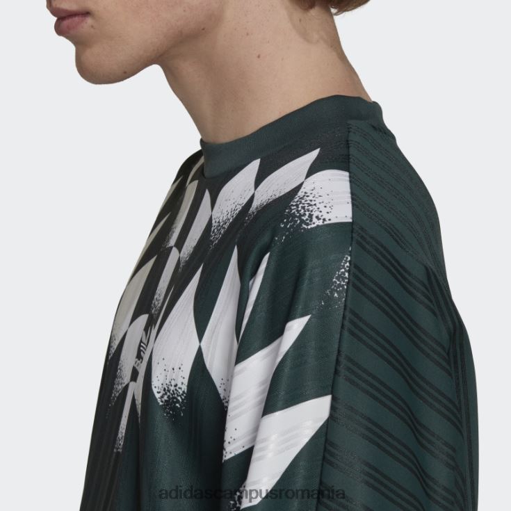 adidas campus romania verde mineral rekive tricou cu mânecă lungă grafic fierbinte bărbați verde mineral J266N27133
