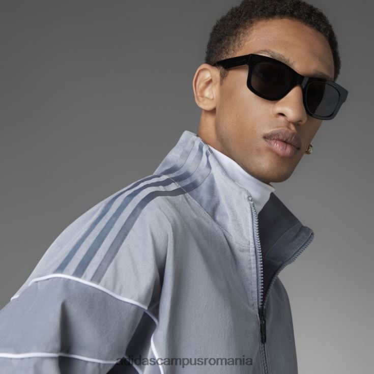 adidas campus romania versiune albastră Challenger track top gri bărbați gri J266N26584