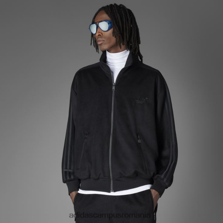 adidas campus romania versiunea negru albastru firebird track top bărbați negru J266N26389