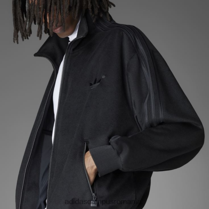 adidas campus romania versiunea negru albastru firebird track top bărbați negru J266N26389