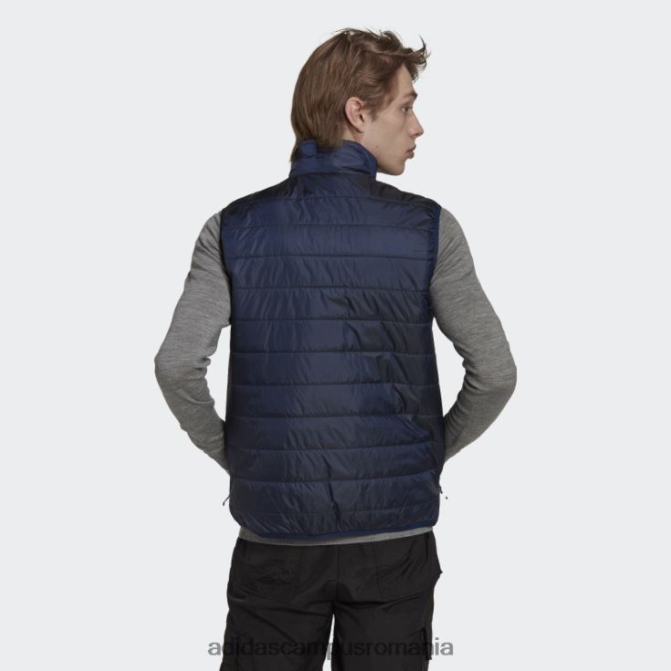adidas campus romania vestă puf cu guler căptușit indigo de noapte bărbați indigo de noapte J266N214638