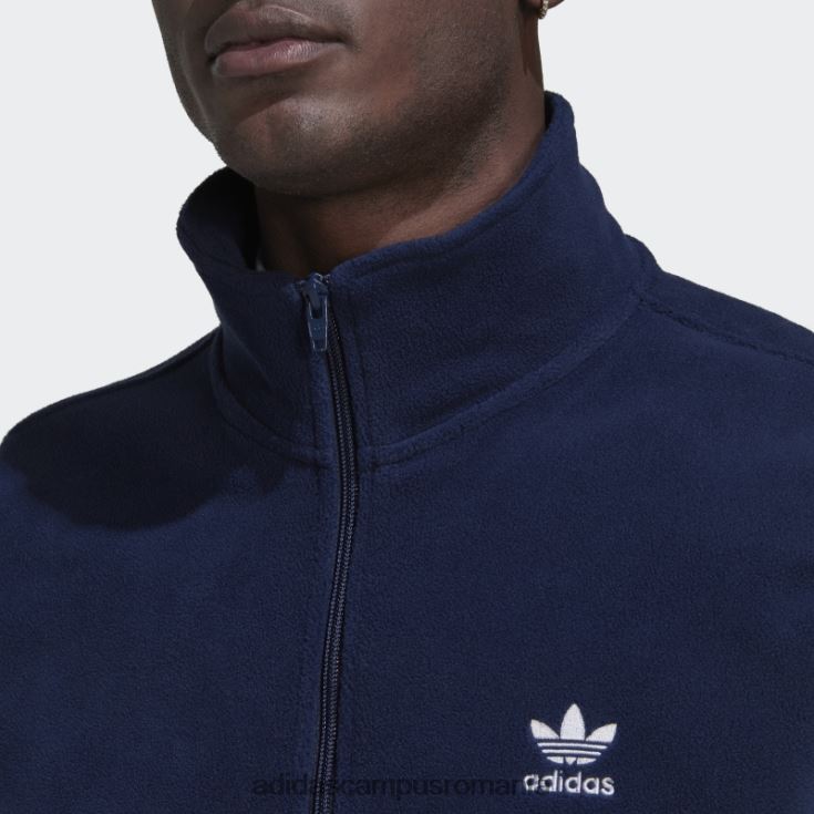 adidas campus romania vesta fleece adicolor 3 dungi night indigo bărbați indigo de noapte J266N214792