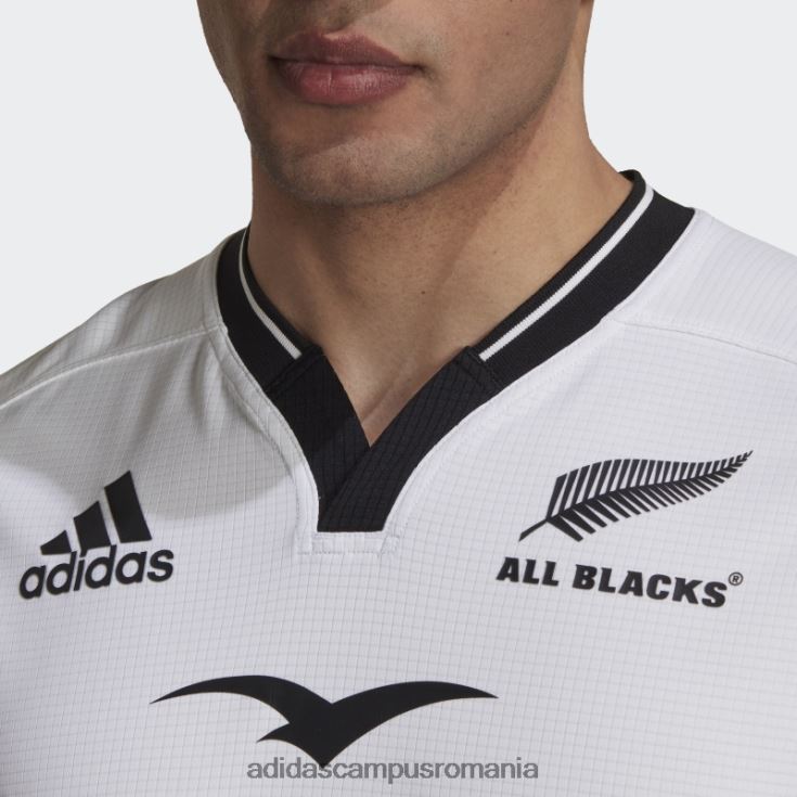 adidas campus romania All blacks rugby replica tricou deplasare alb bărbați alb negru J266N214006